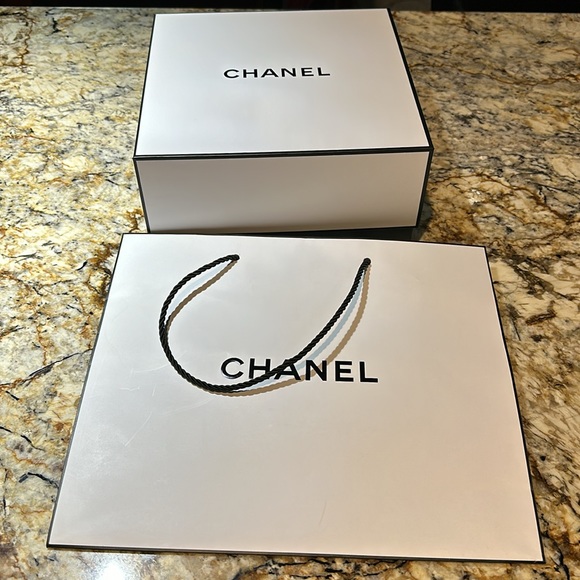 Authentic Chanel (Empty) Box and Empty Bag - Picture 1 of 11
